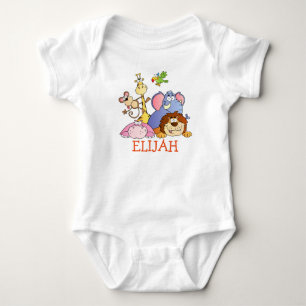 ELIJAH Baby Name Kleidungsstück Strampler