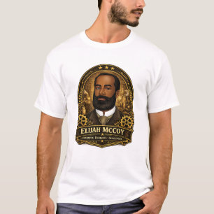 Elijah-McCoy-Tribut-T-Shirt – Legendärer Erfinder T-Shirt
