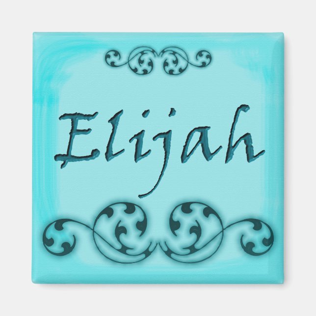 Elijah Ornamental Magnet (Vorne)