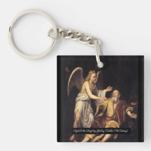 Elijah und der Angel Schlüsselanhänger
