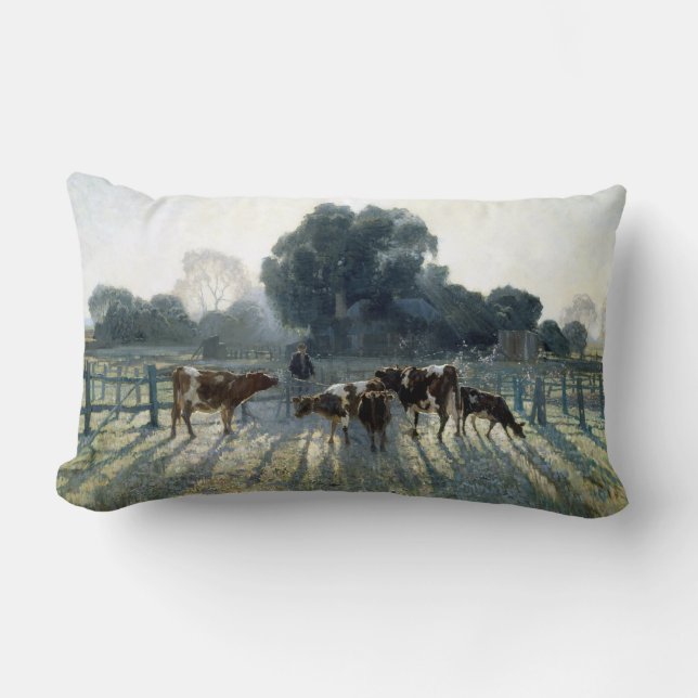 Elioth Gruner Frühling Frost Lendenkissen (Vorderseite)