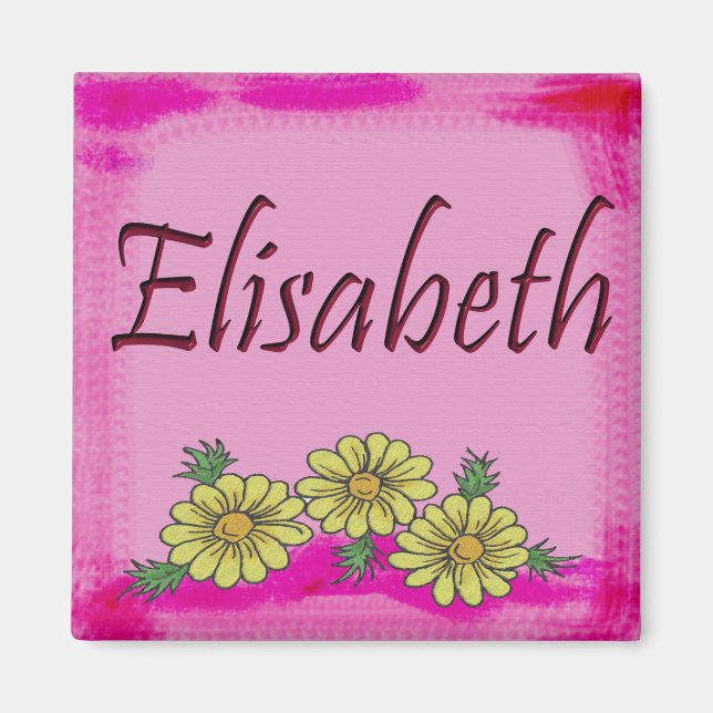 Elisabeth Daisy Magnet (Vorne)