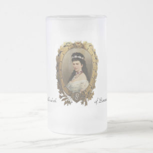 Elisabeth der Bayern-Tasse Mattglas Bierglas