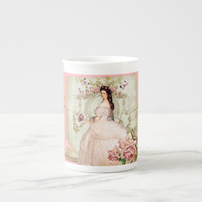 Elisabeth of Bavaria, Empress of Austria Sissi mug Prozellantasse (Vorderseite)