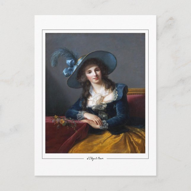 Élisabeth Vigée Le Brun #241 - Fine Art Postcard Postkarte (Vorderseite)