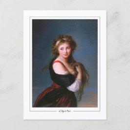 Élisabeth Vigée Le Brun #244 - Fine Art Postcard Postkarte