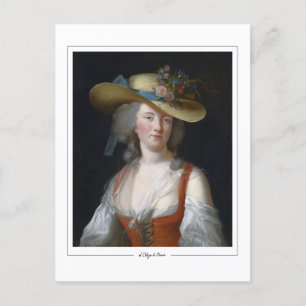 Élisabeth Vigée Le Brun #95 - Fine Art Postcard Postkarte