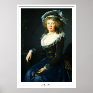 Élisabeth Vigée Le Brun Zedign Affiche d'art #147