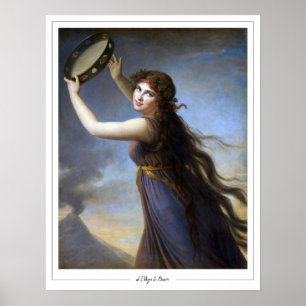 Élisabeth Vigée Le Brun Zedign affiche d'art #259