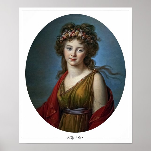 Élisabeth Vigée Le Brun Zedign Art Poster #198 (Vorne)