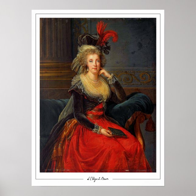 Élisabeth Vigée Le Brun Zedign Art Poster #216 (Vorne)