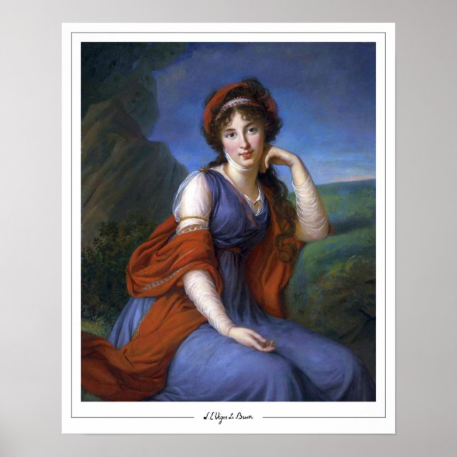 Élisabeth Vigée Le Brun Zedign Art Poster #257 (Vorne)
