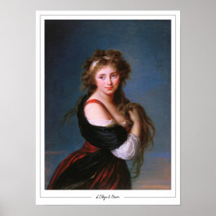 Élisabeth Vigée Le Brun Zedign Kunstposter #244 Poster