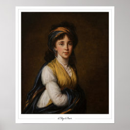 Élisabeth Vigée Le Brun Zedign Poster d'art #1