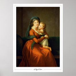 Élisabeth Vigée Le Brun Zedign Poster d'art #10
