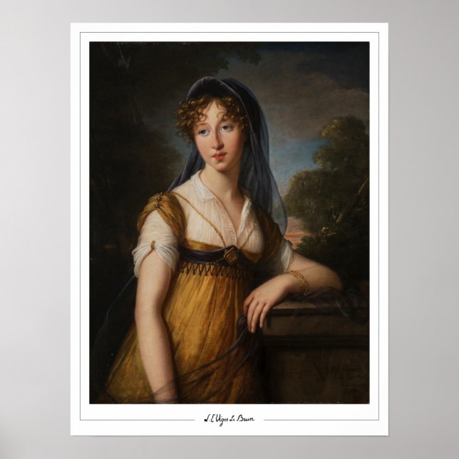 Élisabeth Vigée Le Brun Zedign Poster d'art #9 (Devant)