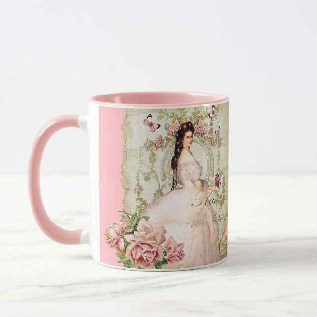 Elisabeth von Bayern, Kaiserin der österreichische Tasse (Links)