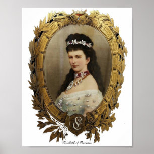 Elisabeth von Bayern Print Poster