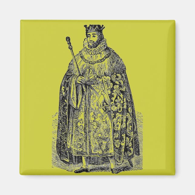 elisabethanische Mode Magnet (Vorne)