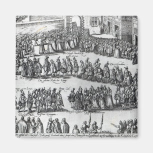 Elisabethanische Prozession Magnet