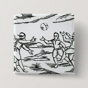 Elisabethanischer Fußball Button