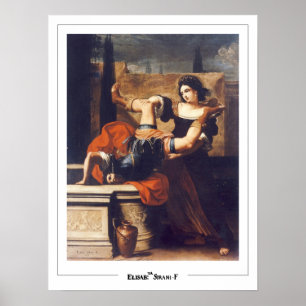 Elisabetta Sirani Zedign Kunstposter #1 Poster