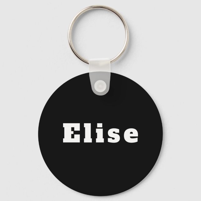 Elise Schlüsselanhänger (Vorderseite)