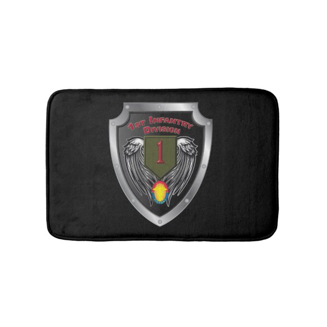 Elite 1. Infantry Div "Big Red One" Badematte (Vorderseite)