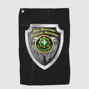 Elite 2. Armored Cavalry Regiment Golfhandtuch