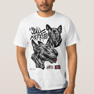 ElitE Bull Terrier Thinking Heads T-Shirt