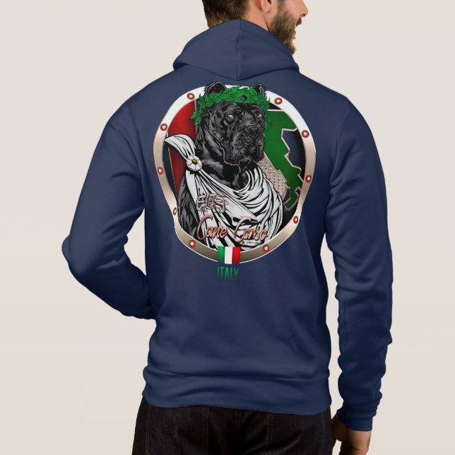 ELITE Cane Corso Römischer Kaiser Hoodie (Rückseite)
