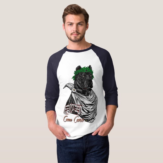 ELITE Cane Corso Römischer Kaiser T-Shirt (Vorne ganz)