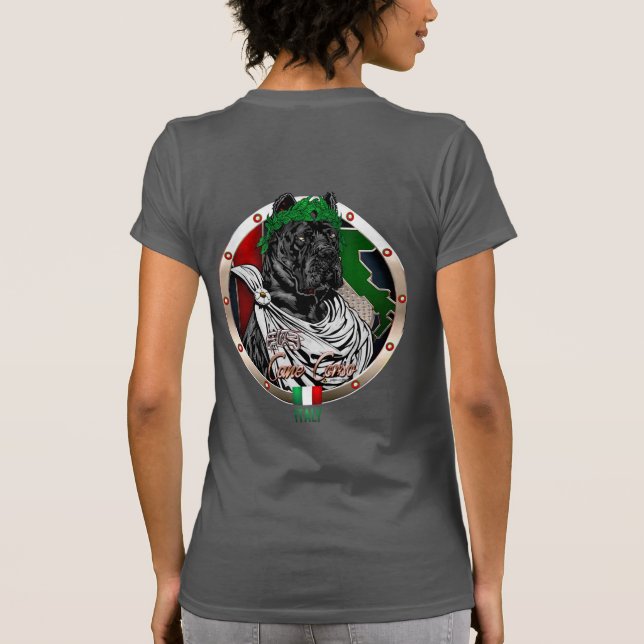 ELITE Cane Corso Römischer Kaiser T-Shirt (Rückseite)