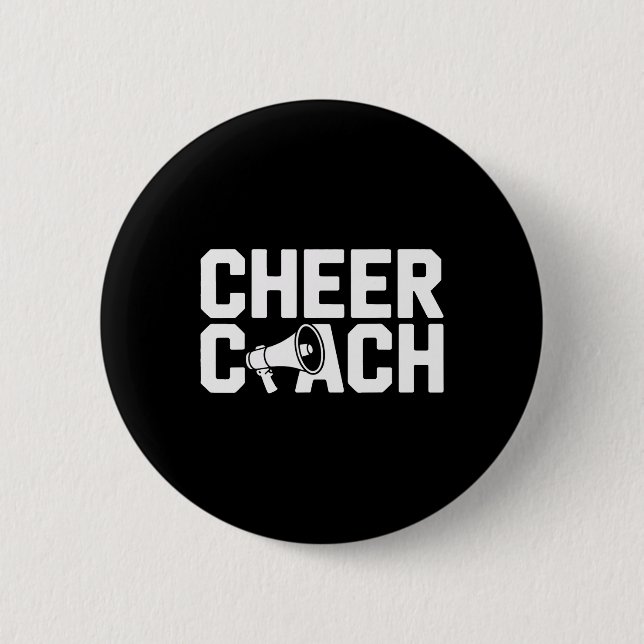 Elite-Cheercoach für Cheerleading-Experten  Button (Vorderseite)