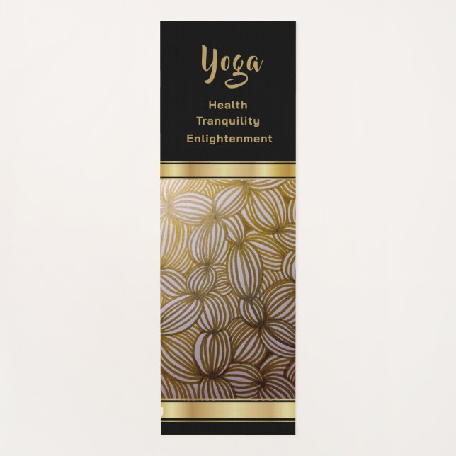 Elite Gold - Yoga Mat Yogamatte (Vorderseite)