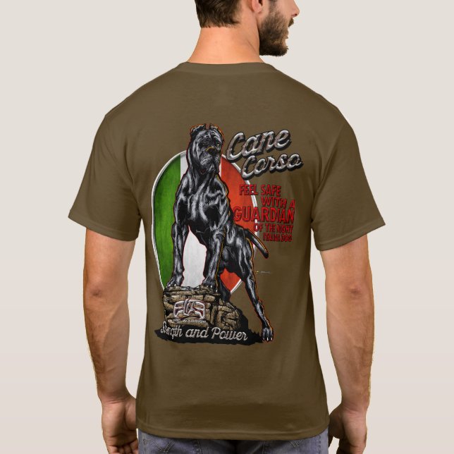 ELITE Korsischer Cane Guradian T-Shirt (Rückseite)