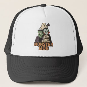 Elite Monster Squad 2025 Halloween Gang Truckerkappe