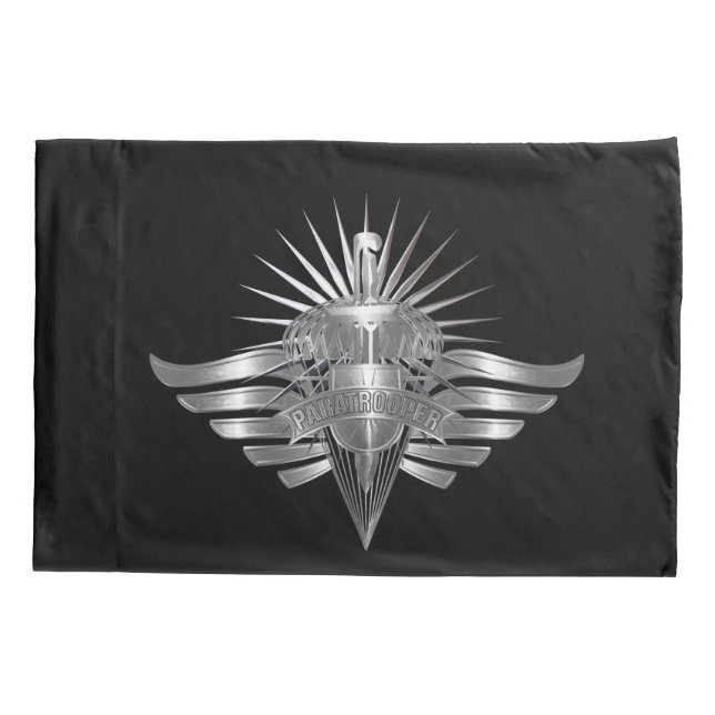 Elite Paratrooper-Gedenkdesign Kissenbezug (Rückseite)