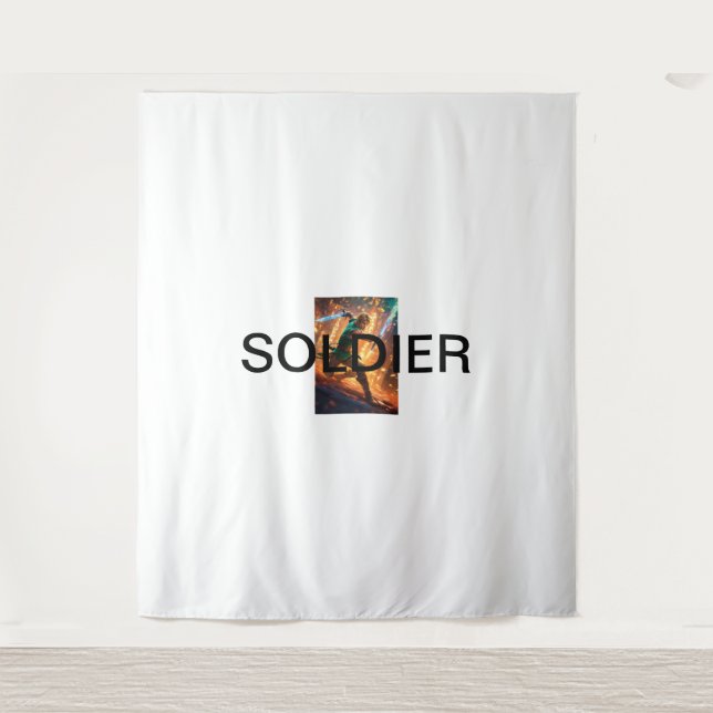 Elite Soldier Art : Tapisserie massive (Devant)