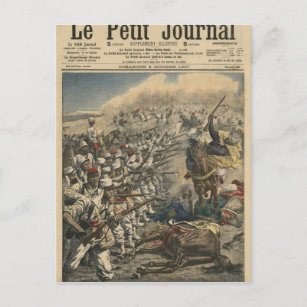 Elite-Truppen der französischen Armee, französisch Postkarte