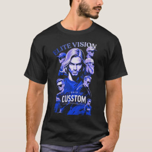 Elite Vision Streetwear T-Shirt – Premium Schwarz 
