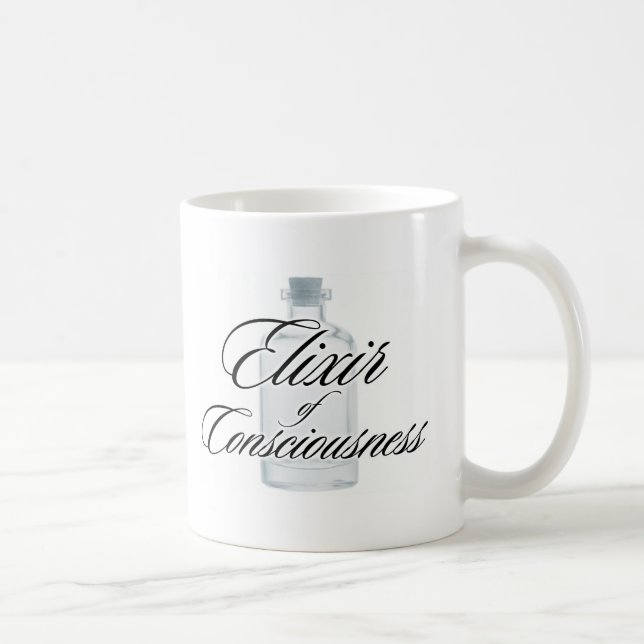 Elixier der Bewusstseins-Tasse Kaffeetasse (Rechts)