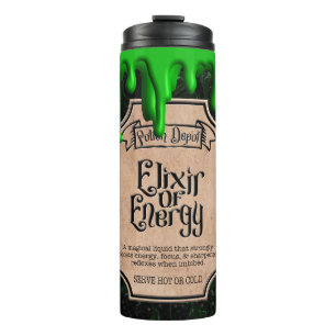 Elixier der Energie Thermosbecher