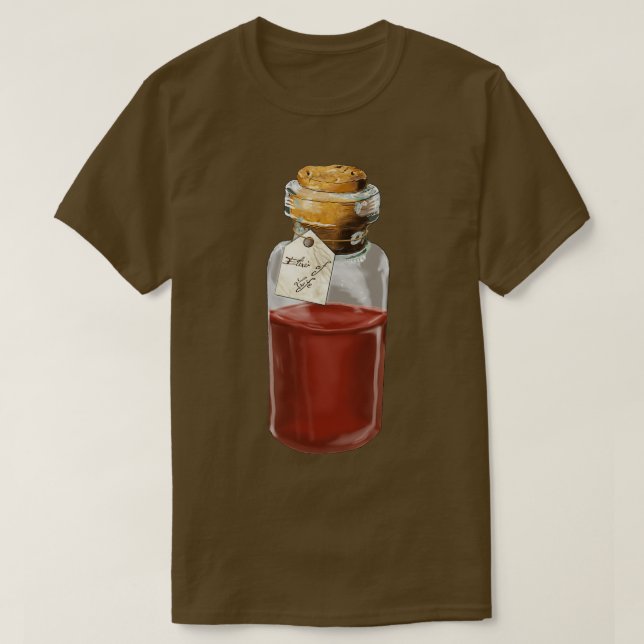 Elixir of Life potion T-Shirt (Design vorne)