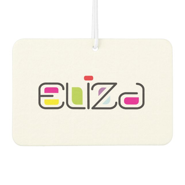 Eliza Contempo Brights Design Autolufterfrischer (Vorderseite)
