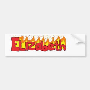 Elizabeth 3 autoaufkleber