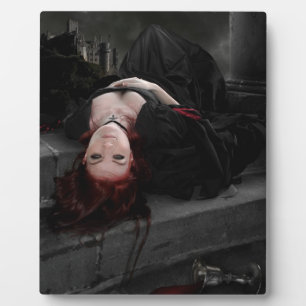 Elizabeth Bathory Plaque Fotoplatte