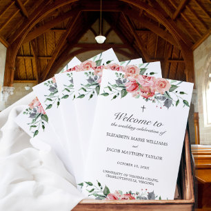 Elizabeth Christlich Wedding Zeremony Program