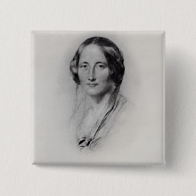 Elizabeth Cleghorn Gaskell Button (Vorderseite)