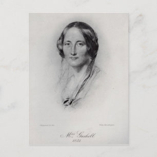 Elizabeth Cleghorn Gaskell Postkarte